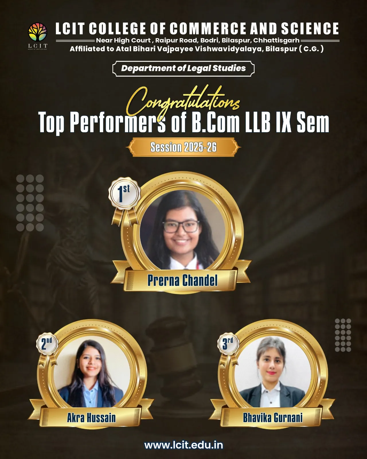 Bcom LLB IX Sem Aug 2026